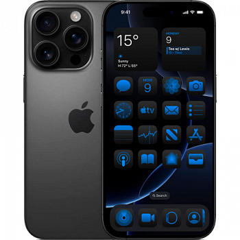 Смартфон Apple iPhone 16 Pro 512 ГБ черный титан